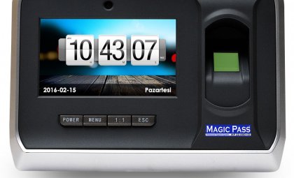 Magic Pass 22000 ID Kameralı Parmak izi Okuma Sistemi