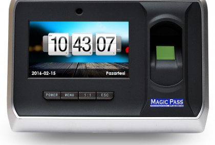 Magic Pass 22000 ID Kameralı Parmak izi Okuma Sistemi